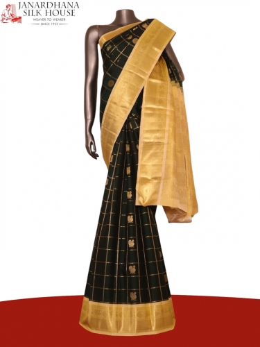 Pure Handloom Kanjeevaram Silk Saree